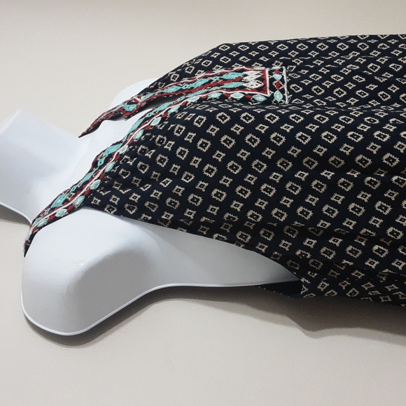 Anthropologie THML faye embroidered halter summer dress womens in size L - Picture 5 of 10